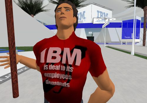 IBM union calls strike in Second Life